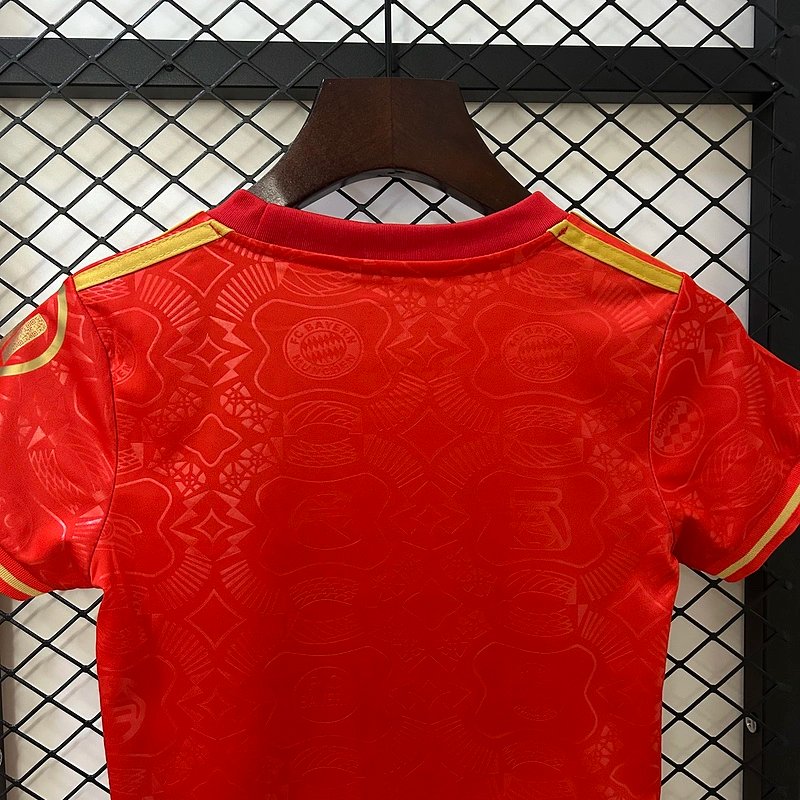 Bayern Munich Kids Kit Jerseys+Shorts 2025/26 125th Anniversary