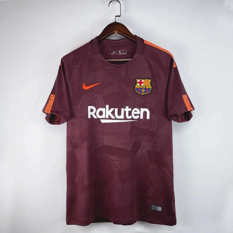 Barcelona Retro Jersey Third Away Soccer Shirt 2017-18