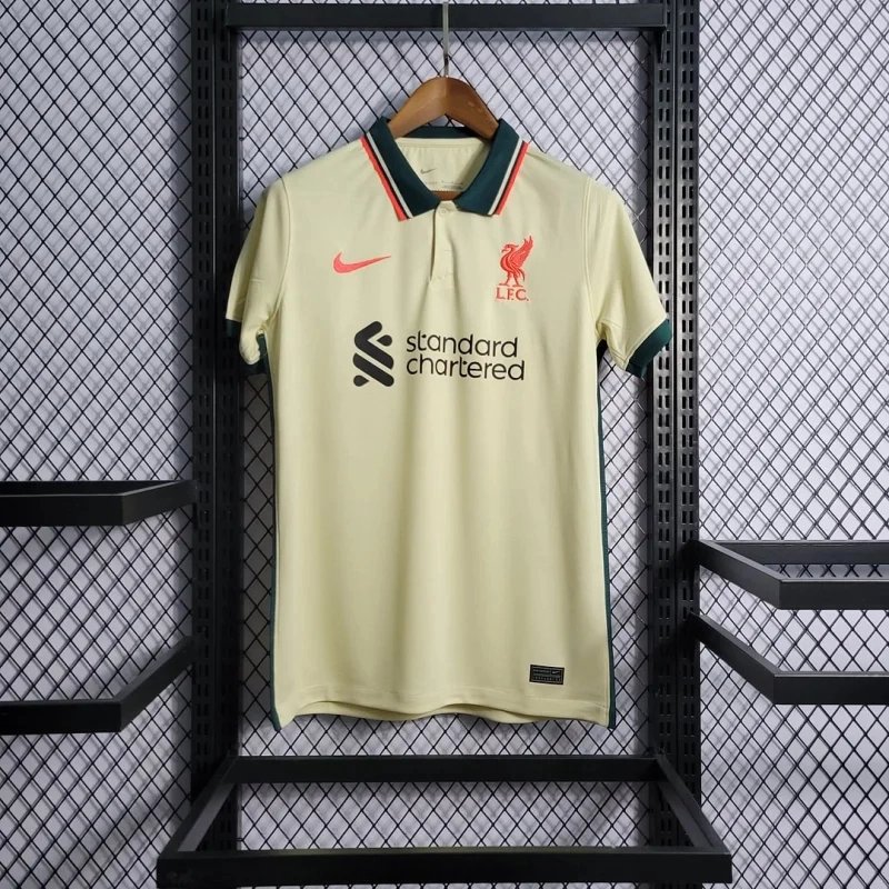 Liverpool Retro Football Jersey Away Custom Shirt 2021/22