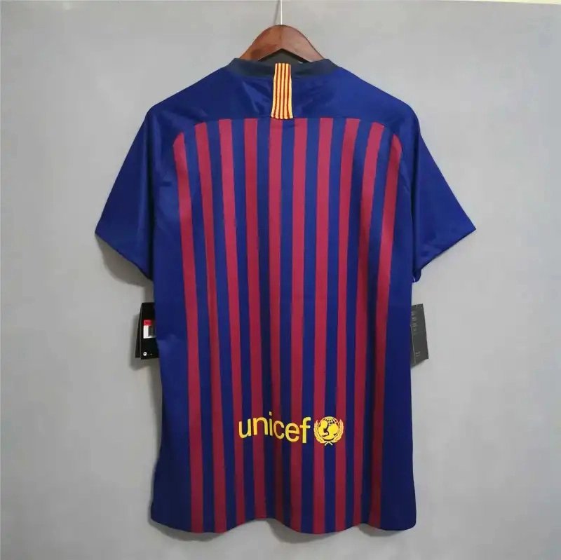 Barcelona Retro Jersey Home Soccer Shirt 2018-19