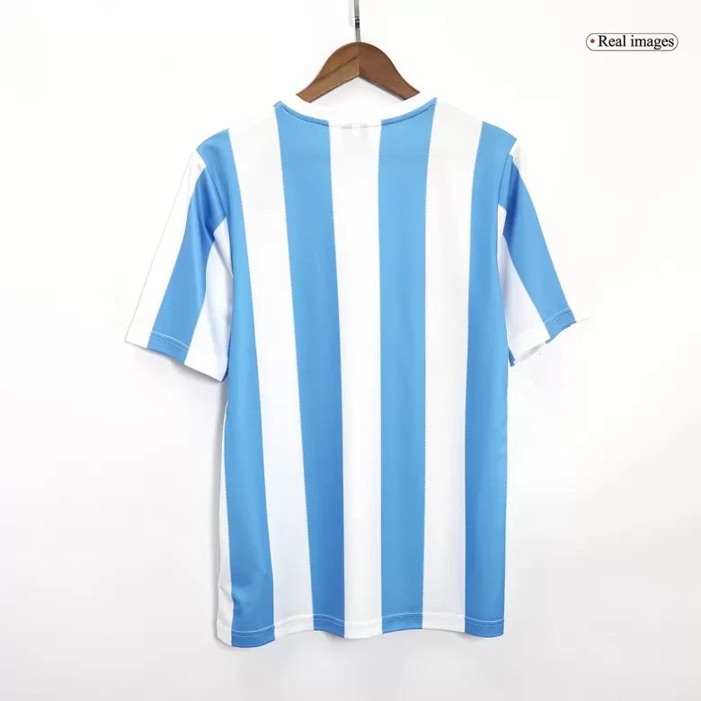 66fa6540b2a19a8aae68d80b03f1ba2a2f47fcf7 Argentina Retro Jersey Custom Home Football Jersey 1986