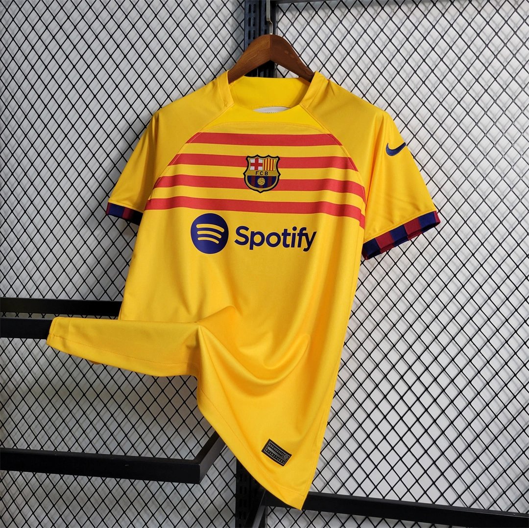 Barcelona Fourth Away Soccer Jersey Custom Shirt 2022/23