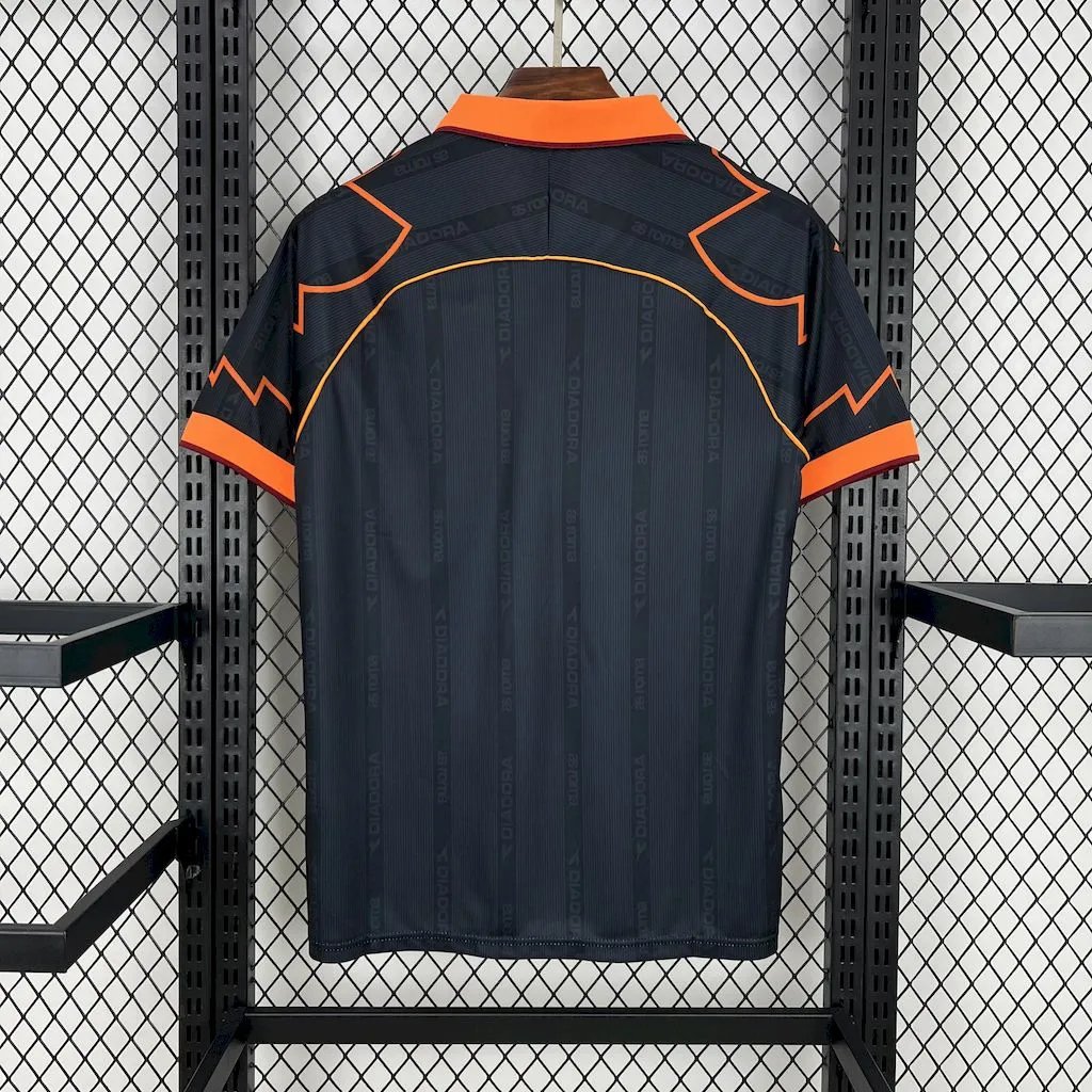 Roma Retro Soccer Jersey Away Custom Shirt 1999/00
