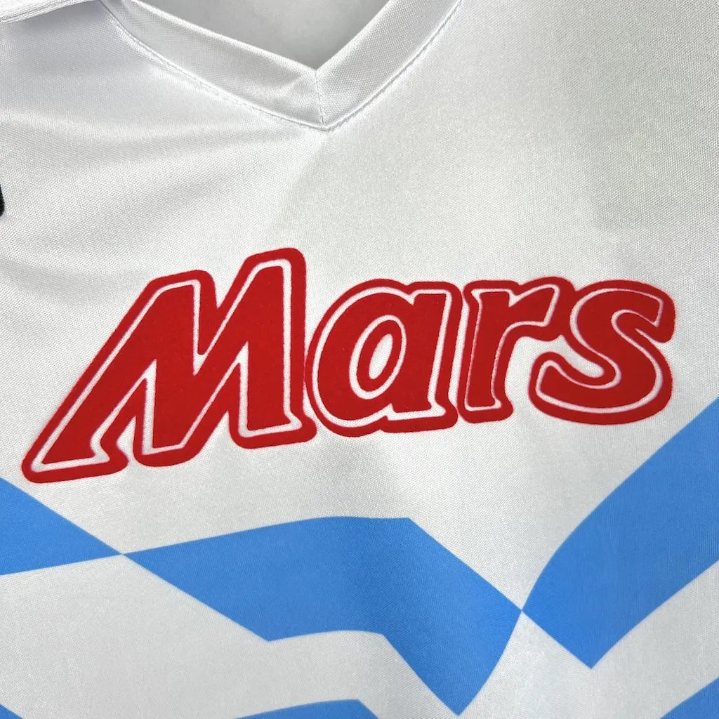 68a5b78ea1b96581e4b8e4df1b2ba2419054ff6b Napoli Retro Soccer Jersey Away Custom Shirt 1988-89