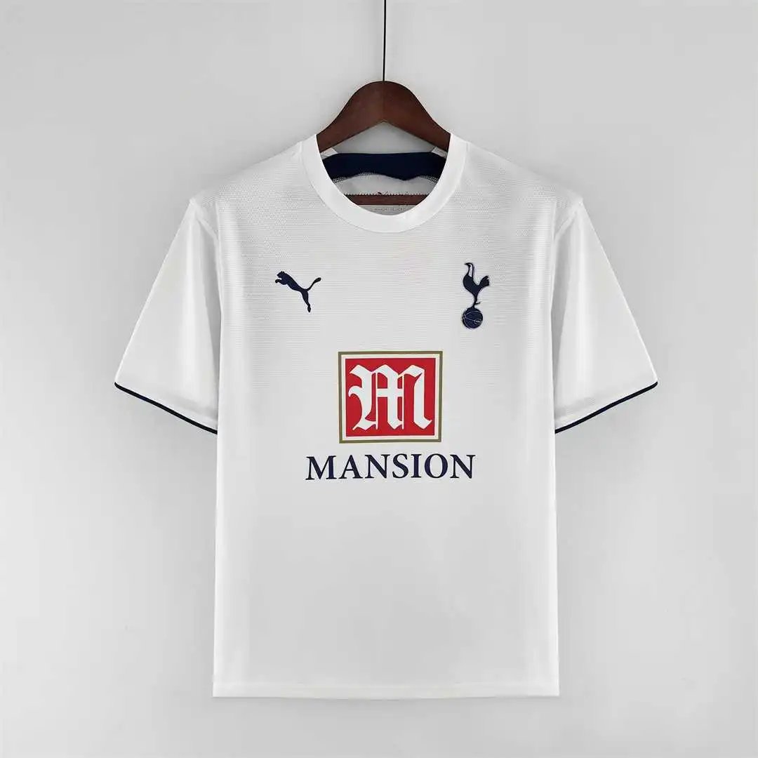 Tottenham Hotspur Retro Football Jersey Home Custom Shirt 2006/07