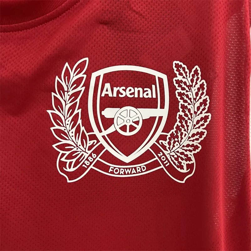 Arsenal Soccer Retro Jersey Home Custom Shirt 2011-12