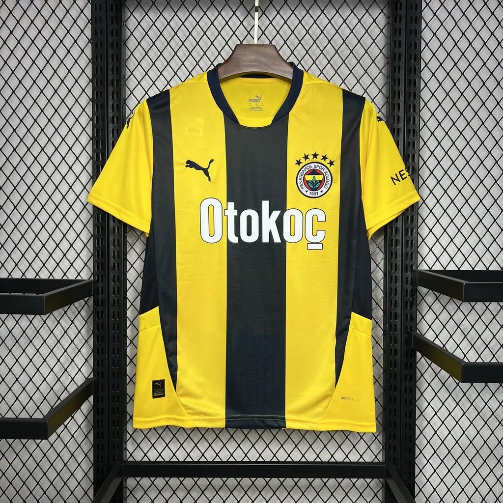 Fenerbahce Soccer Jersey Home Custom Shirt 2024/25