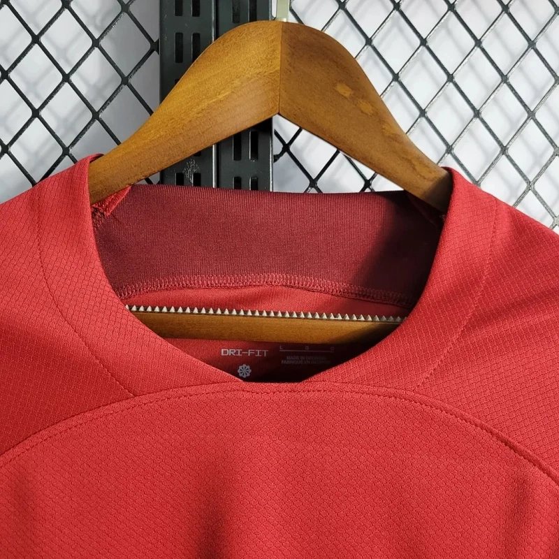 Liverpool Retro Football Jersey Home Custom Shirt 2021/22