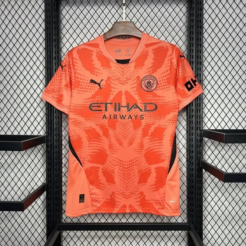 Manchester City Goalkeeper Football Jersey Shirt 2024/25