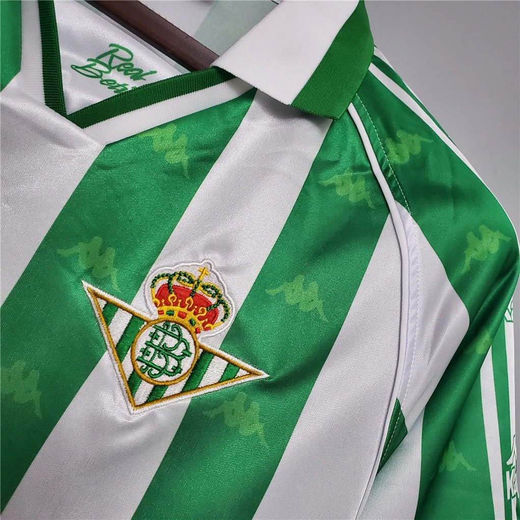 Real Betis Retro Jersey Home Soccer Shirt 1995/97