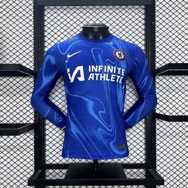 6d6e013f68bd9bd0c4a121ceea4c5851c9693106 Chelsea Authentic Football Jersey Home Long Sleeve Shirt 2024/25