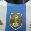 Argentina Authentic Soccer Jersey Home Long Sleeve Shirt 2024