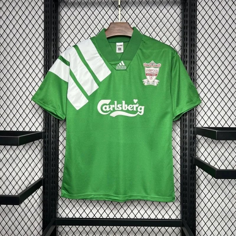 Liverpool Retro Football Jersey Away Custom Shirt 1992-93