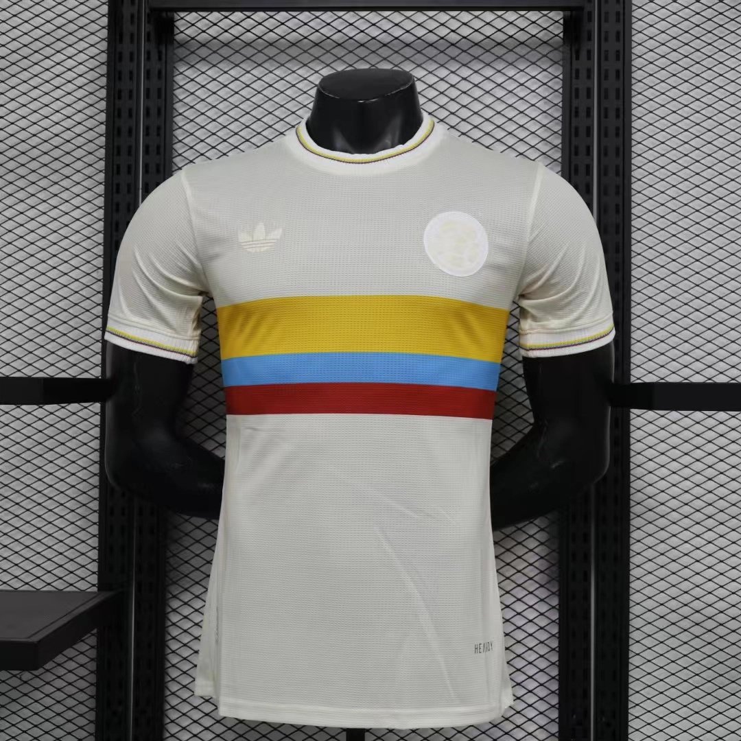 Colombia Authentic Soccer Jersey Shirt 2024 - 100th Anniversary