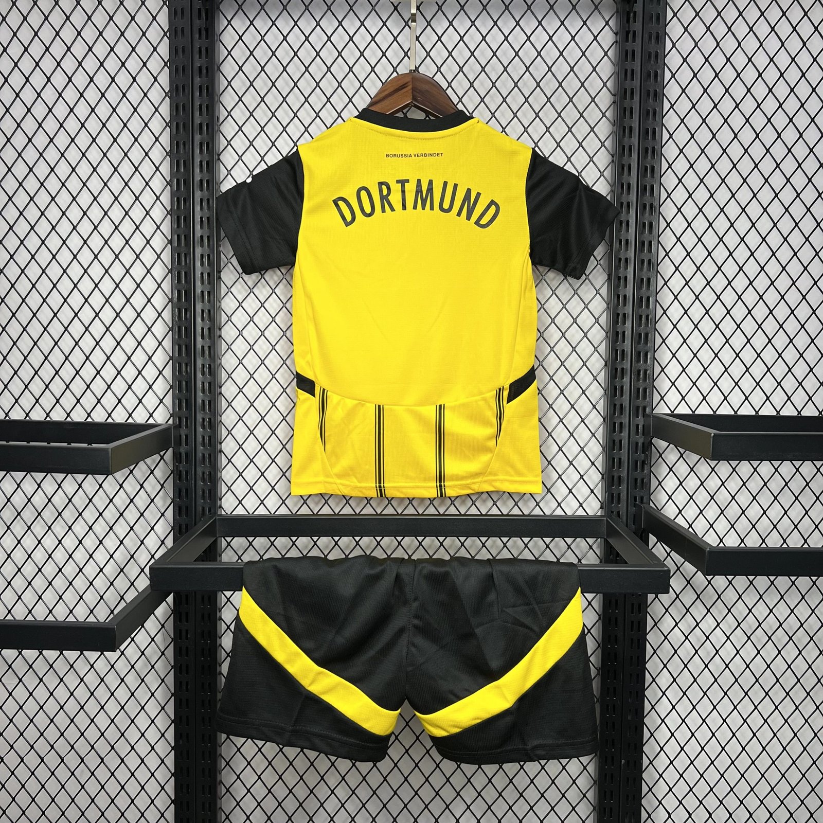 Borussia Dortmund Home Kids Kit Jersey+Shorts 2024/25