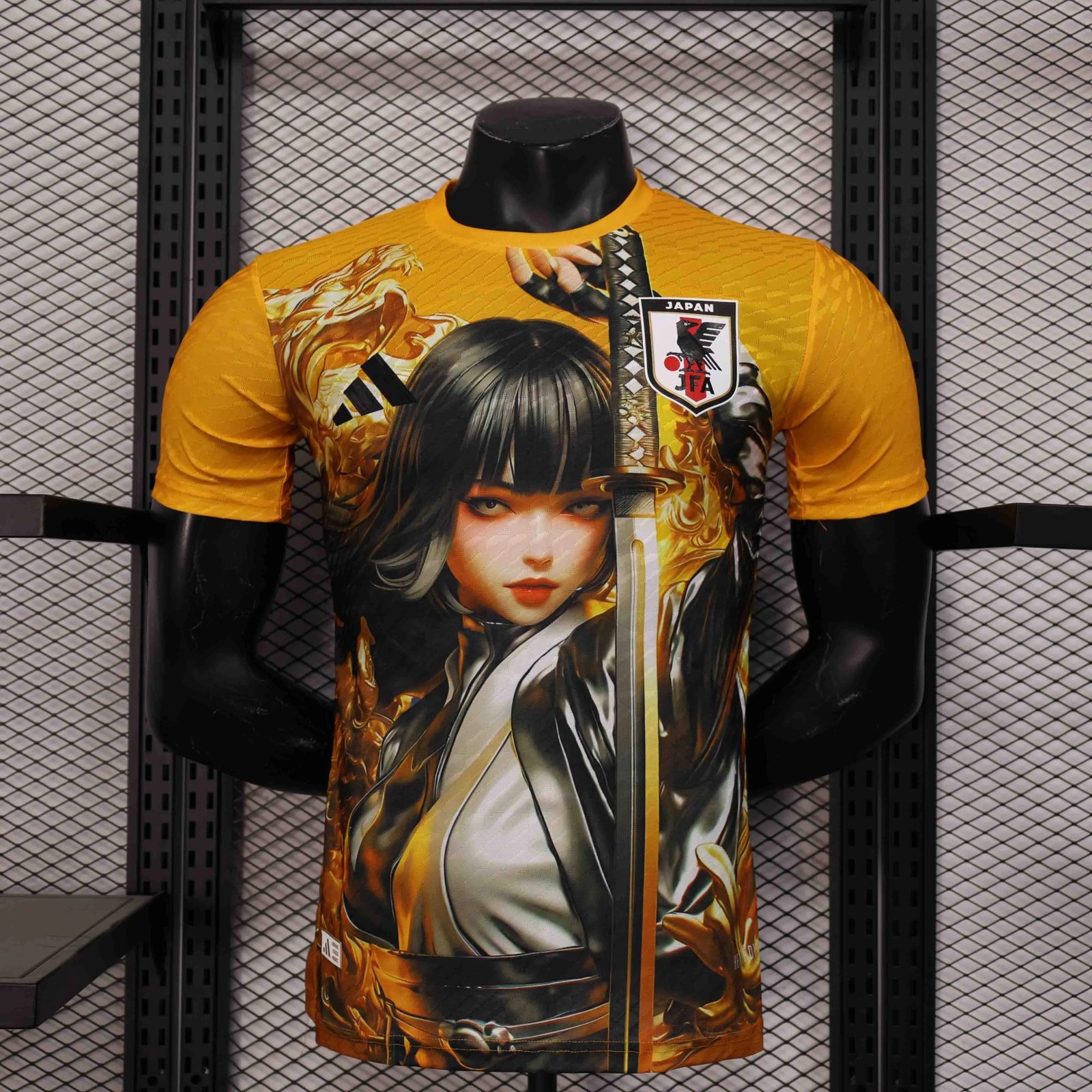 Japan Authentic Soccer Jersey Sasuke Naruto Special Edition Shirt 2025