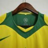 Brazil Retro Jersey Custom Home Soccer Jersey 2004