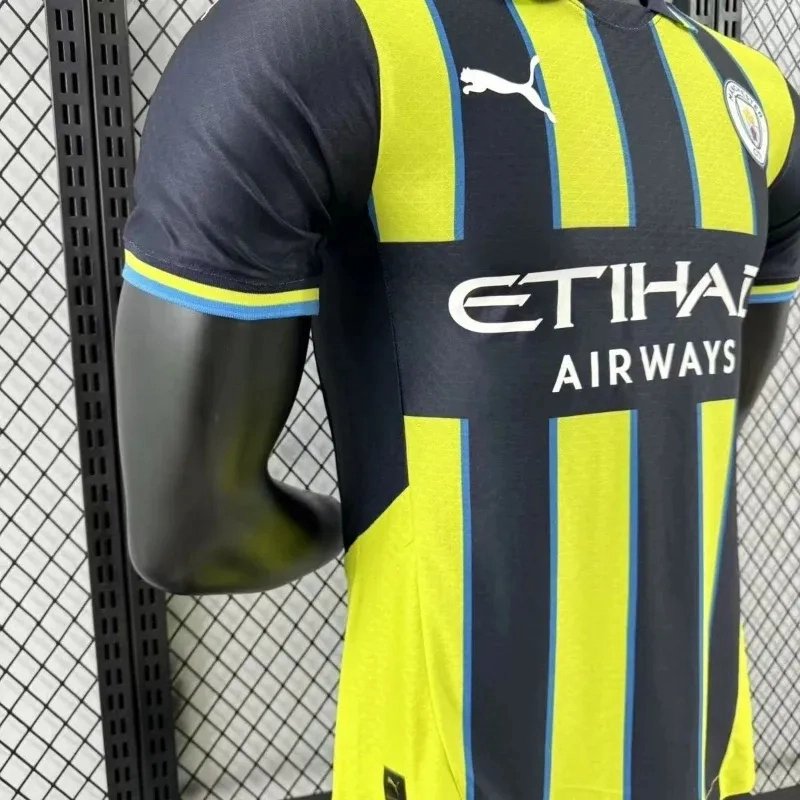 6f1d76a77e7a2e68c3347fb997a2dd8a2c3286d5 Manchester City Authentic Away Football Jersey Shirt 2024/25
