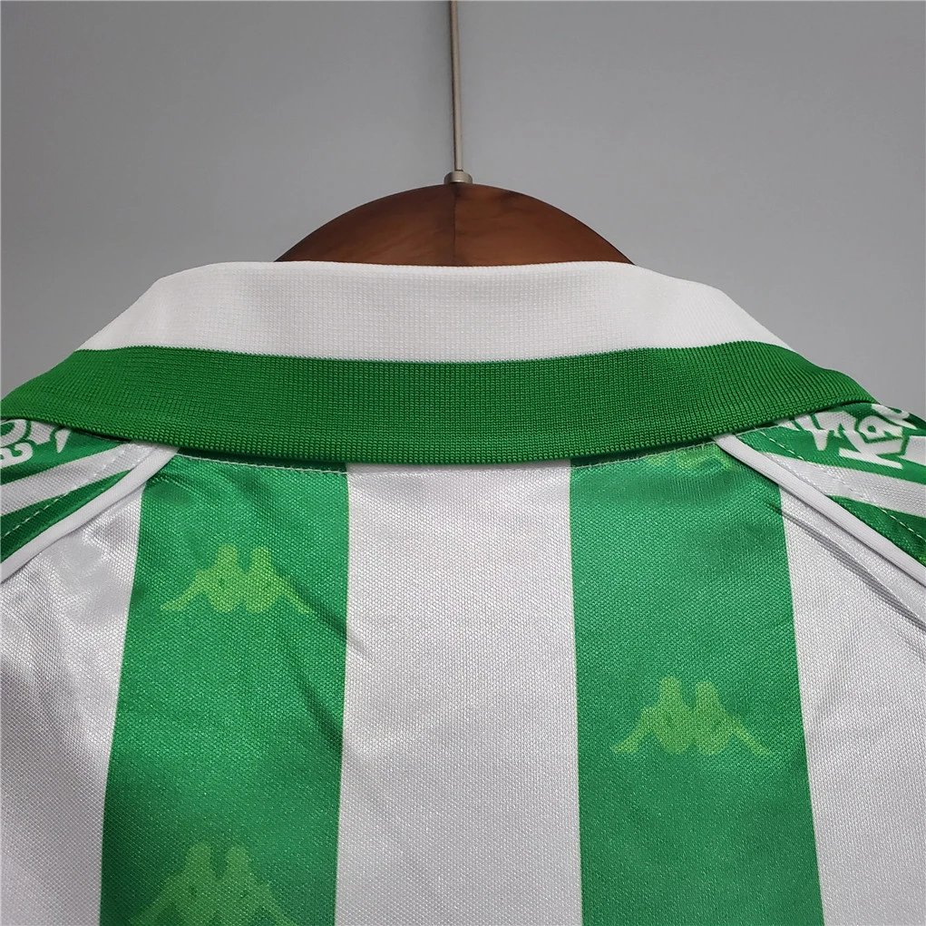 Real Betis Retro Jersey Home Soccer Shirt 1995/97