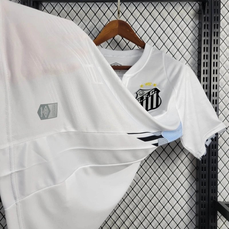 Santos FC Soccer Jersey Home Custom Shirt 2024