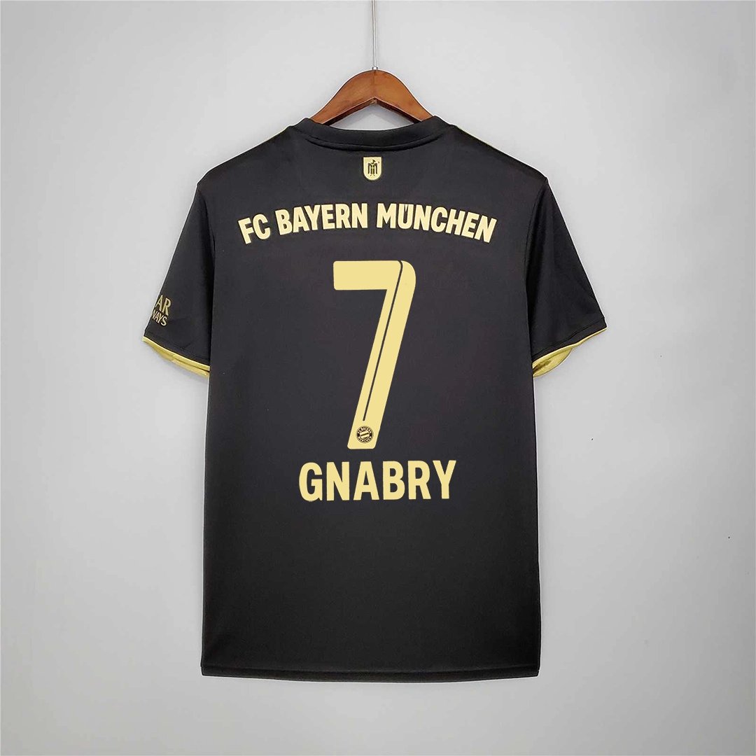 Bayern Munich Retro Jersey Away Soccer Shirt 2021/22