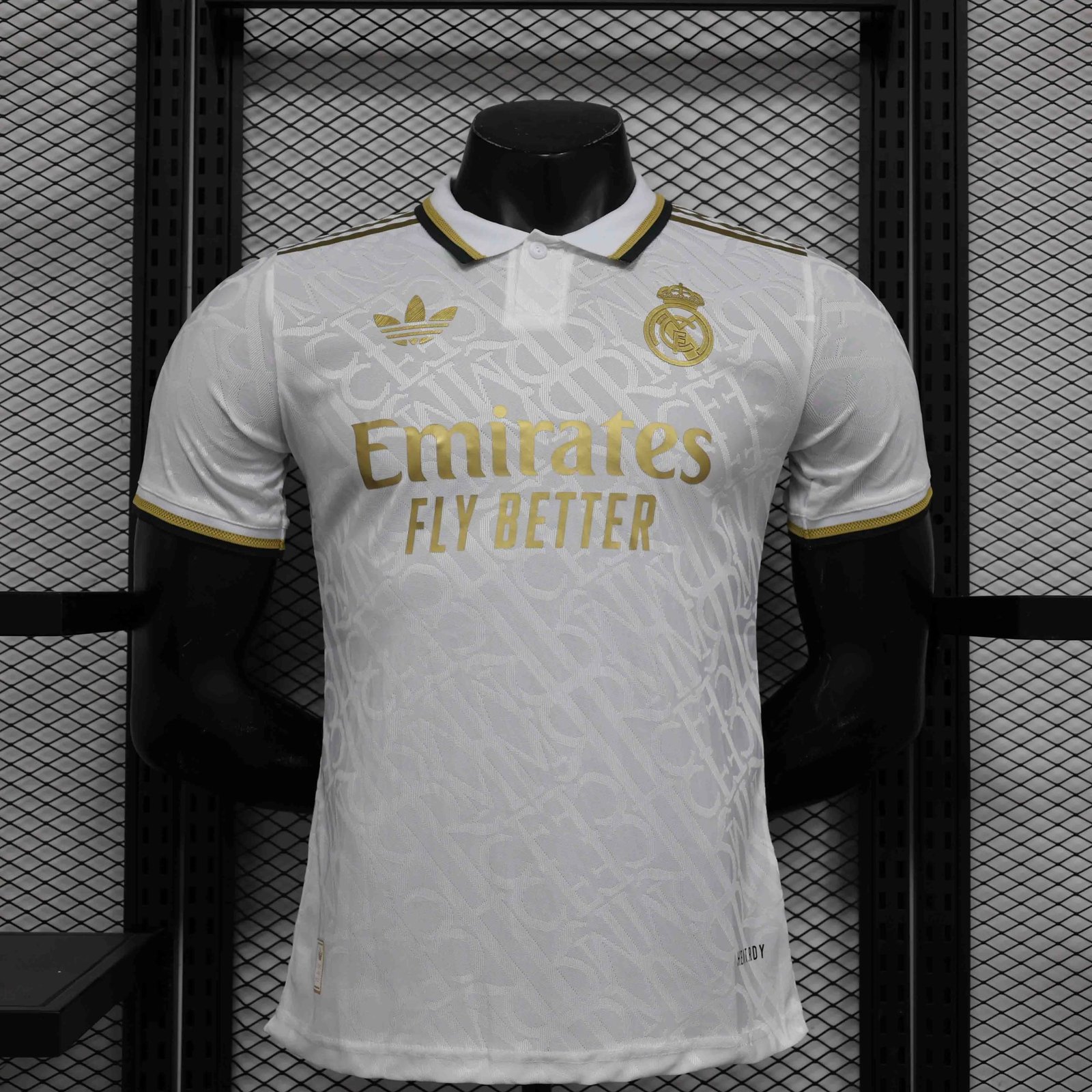 Real Madrid Authentic Soccer Jersey Golden Special Edition Shirt 2024/25