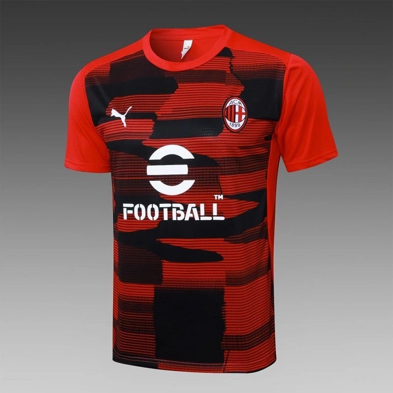 AC Milan Training Jersey Kit Red&Black 2024/25