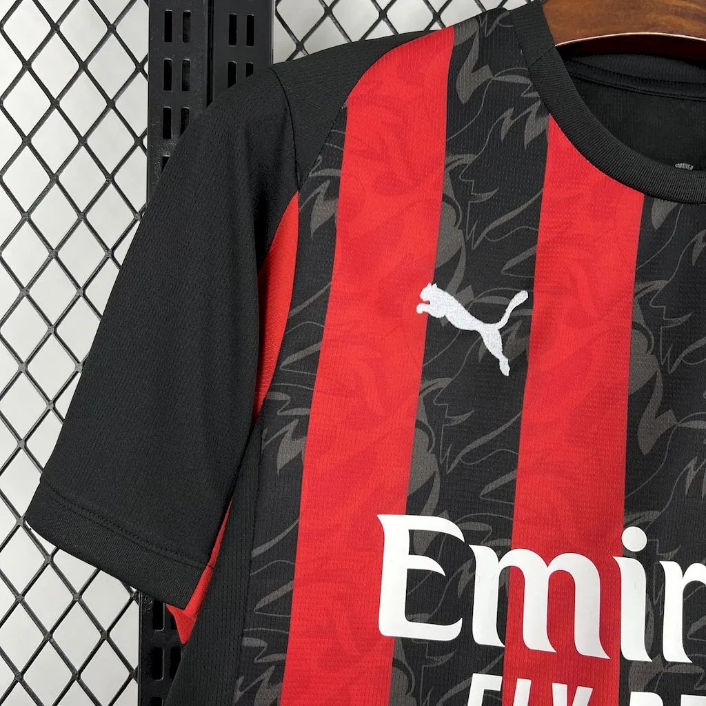 AC Milan Soccer Jersey Home Custom Shirt 2025/26