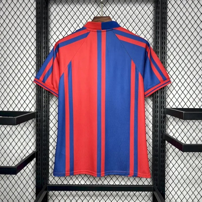 Barcelona Retro Jersey Home Soccer Shirt 1997-98
