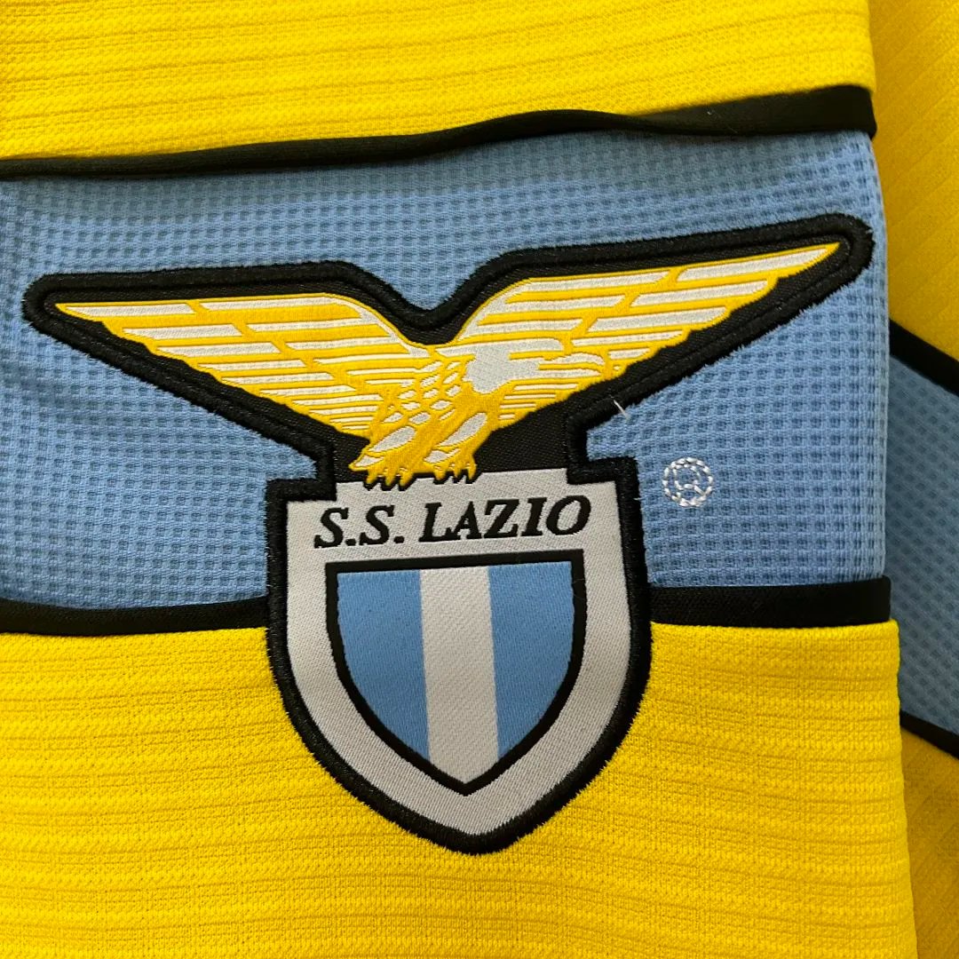 Lazio Retro Soccer Jersey Away Custom Shirt 1998-00