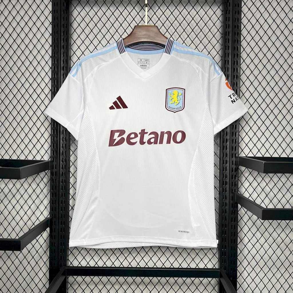 75568b424bee24fcf2a7d309e73935650ab1b1a1 Aston Villa Football Jersey Away Custom Shirt 2024/25