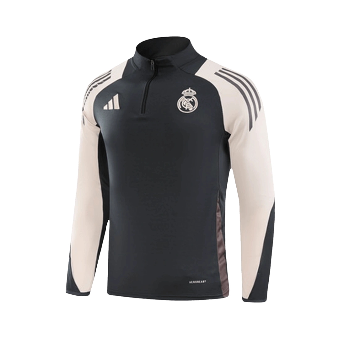 Real Madrid Zipper Sweat Kit (Top+Pants) 2024/25