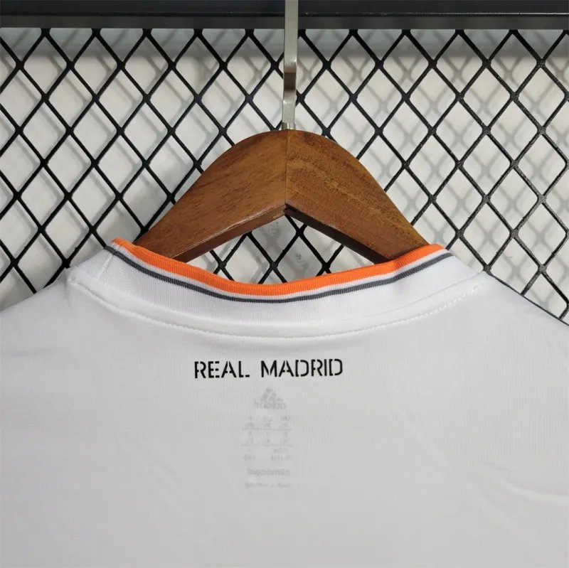 Real Madrid Retro Jersey Home Custom Soccer Shirt 2013/14