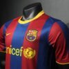 Authentic Barcelona Retro Jersey Home Soccer Shirt 2010-11