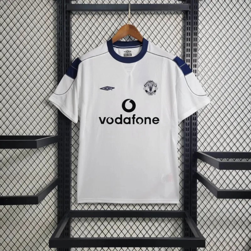 76f29033f0c6dafdfe1f74d57e472d8d8f1e5085 Manchester United Retro Away Football Jersey Shirt 2000/01