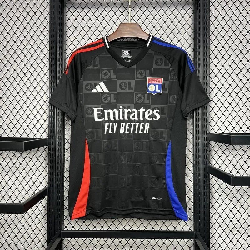 Olympique Lyonnais Football Jersey Away Custom Shirt 2024/25
