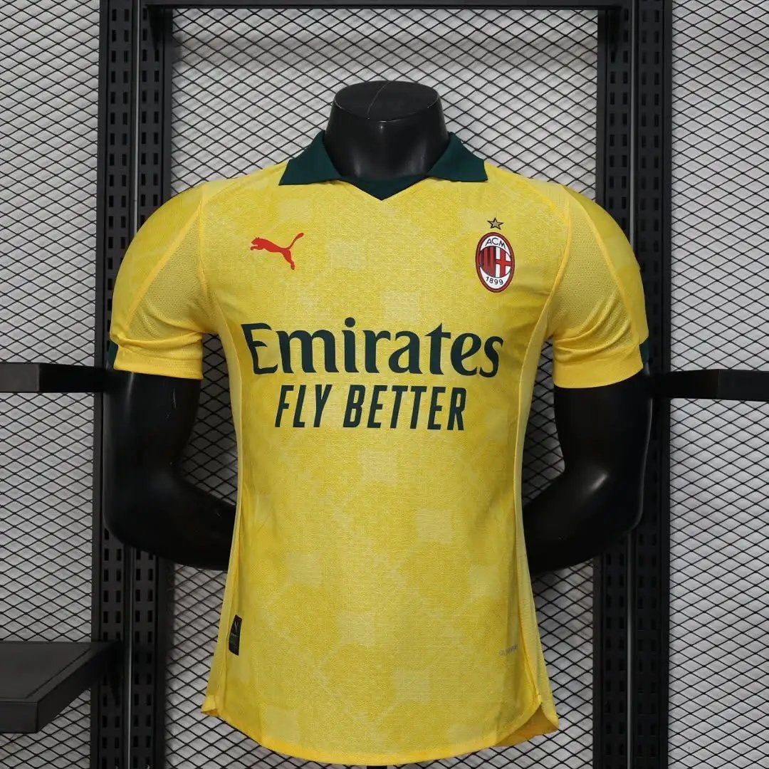 7747c2cde539bbf7ab1da097f2f9419c6e940bb6 AC Milan Authentic Soccer Jersey Third Away Shirt 2025/26