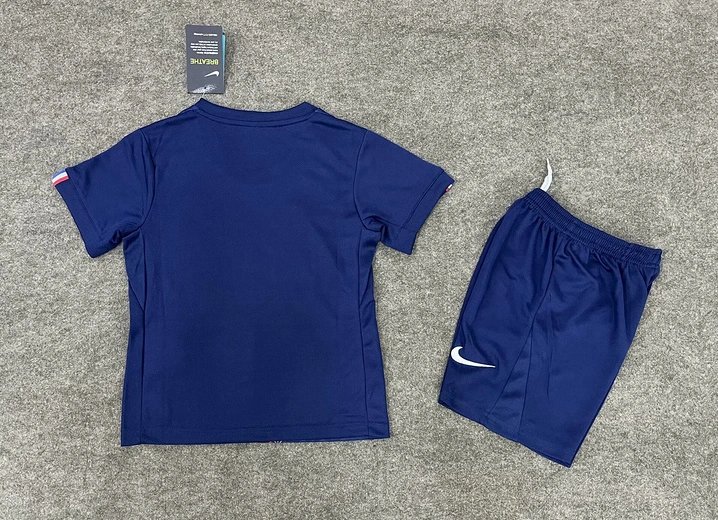 PSG Soccer Jersey Home Kids Kit Jersey+Shorts 2025/26