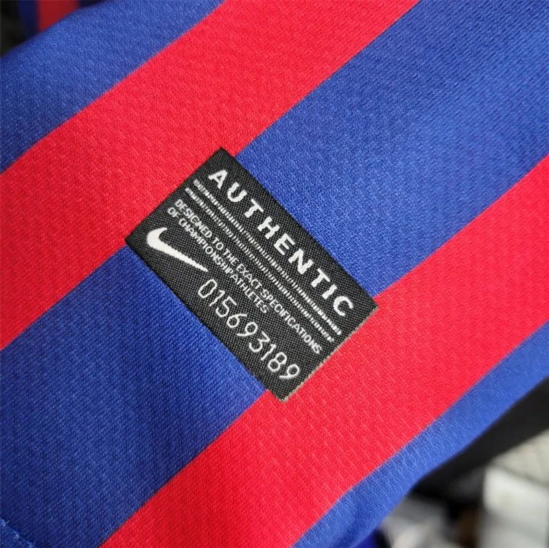 Barcelona Retro Jersey Home Soccer Shirt 2011-12