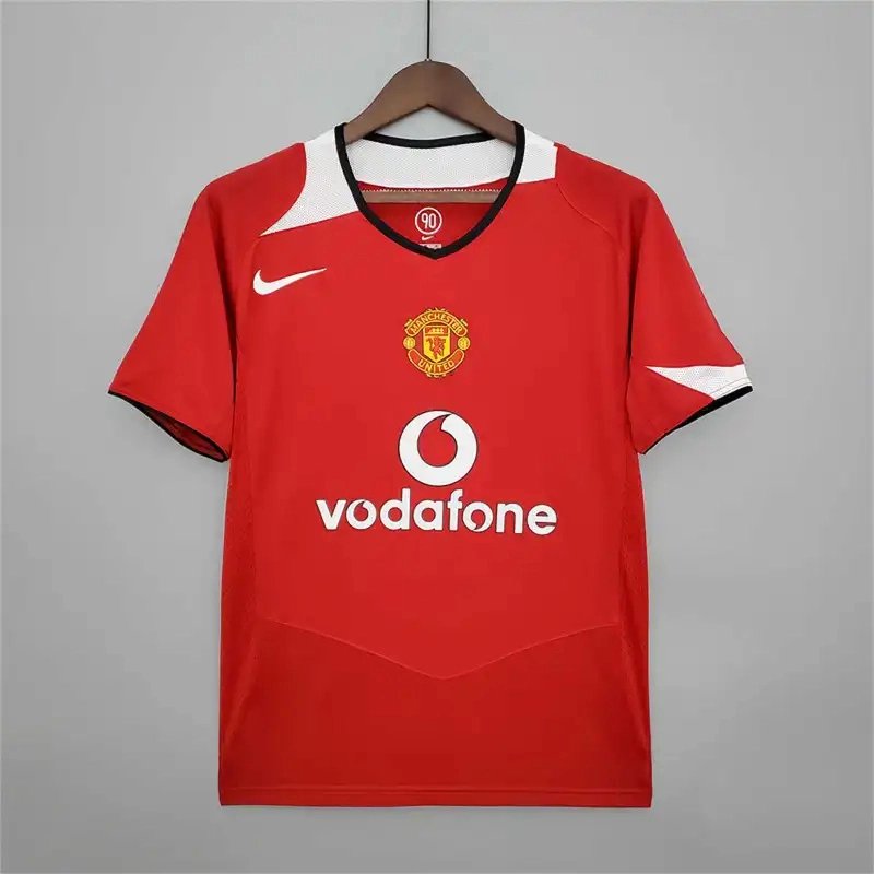 Manchester United Retro Home Football Jersey Shirt 2004/06