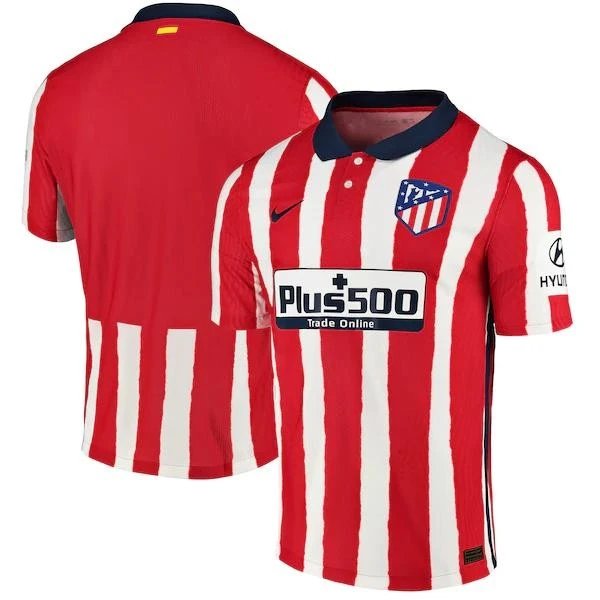 Atletico Madrid Retro Soccer Jersey Home Shirt 2020/21