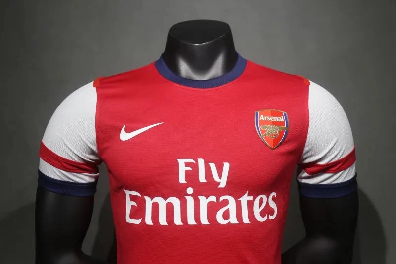 Arsenal Authentic Soccer Retro Jersey Home Shirt 2012-13