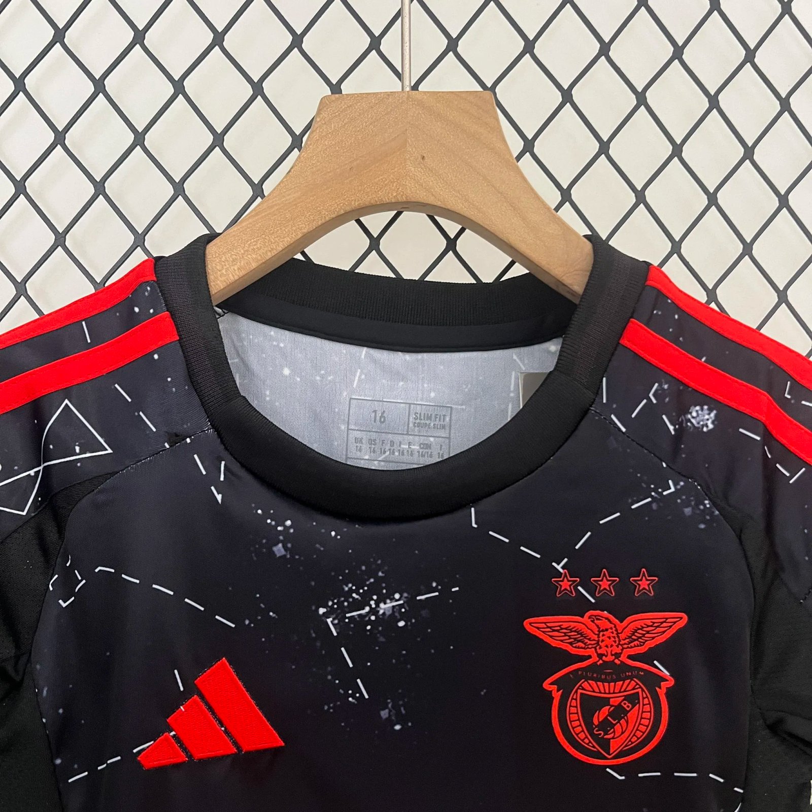 Benfica Soccer Jersey Away Kids Kit Jersey+Shorts 2024/25