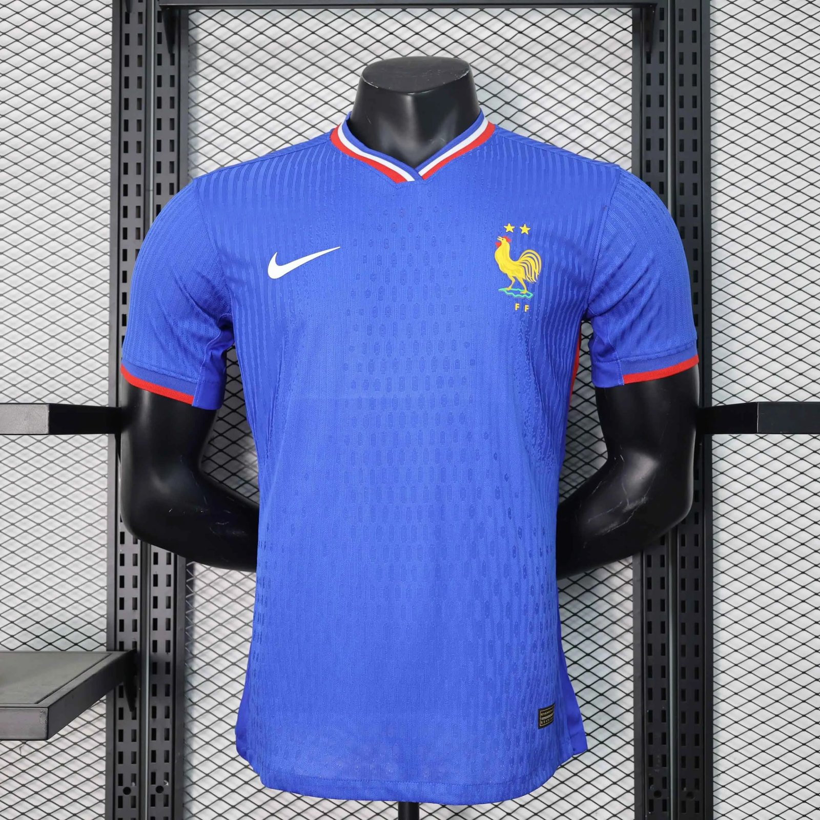 France Authentic Soccer Jersey Home Shirt EURO 2024