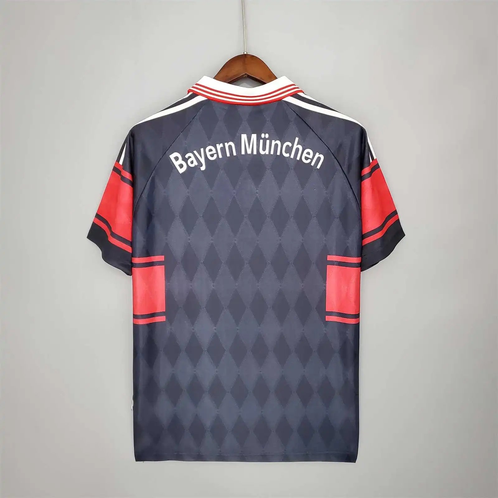 Bayern Munich Retro Jersey Home Soccer Shirt 1997/99