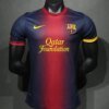 Authentic Barcelona Retro Jersey Home Soccer Shirt 2012-13