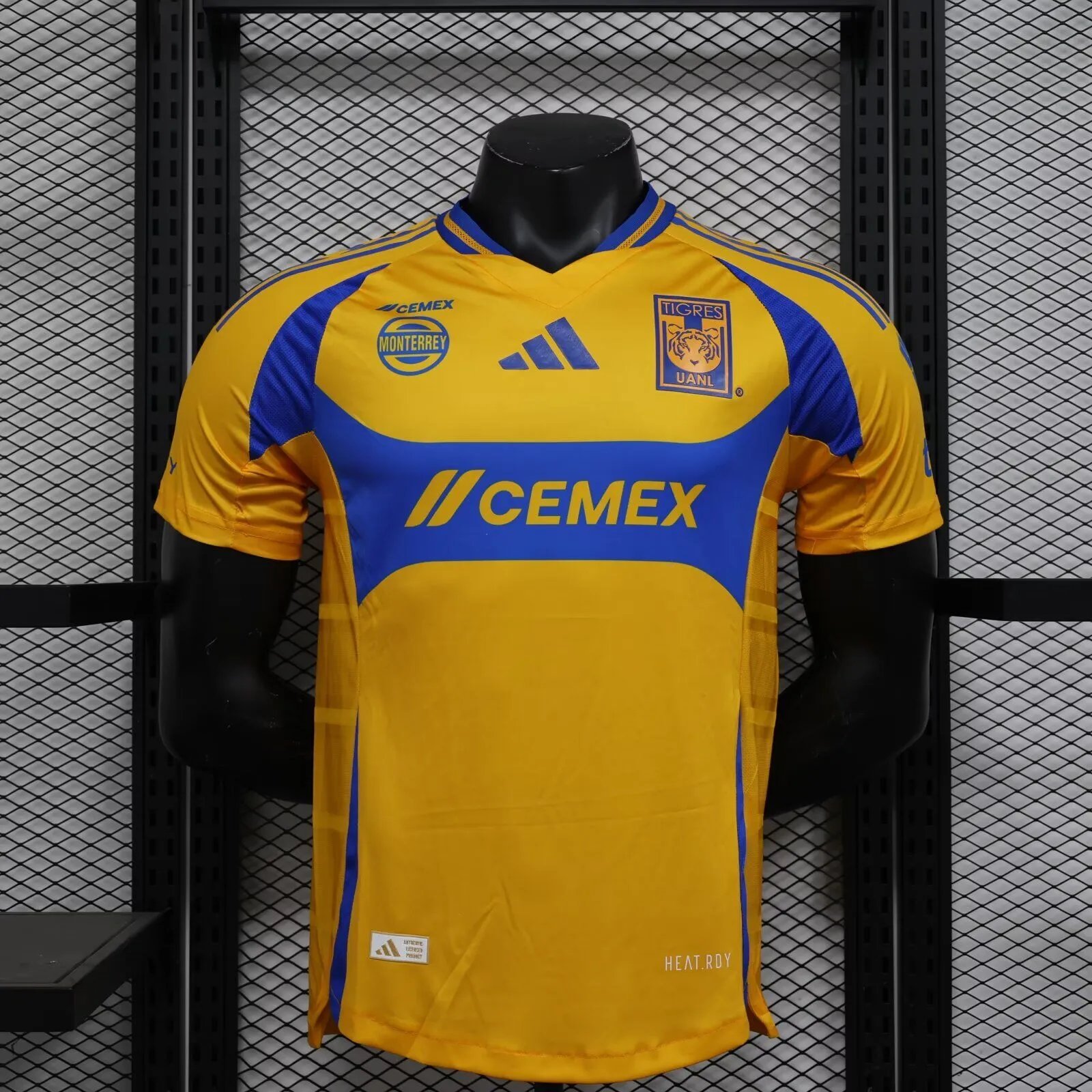 Tigres UANL Authentic Soccer Jersey Home Shirt 2024/25