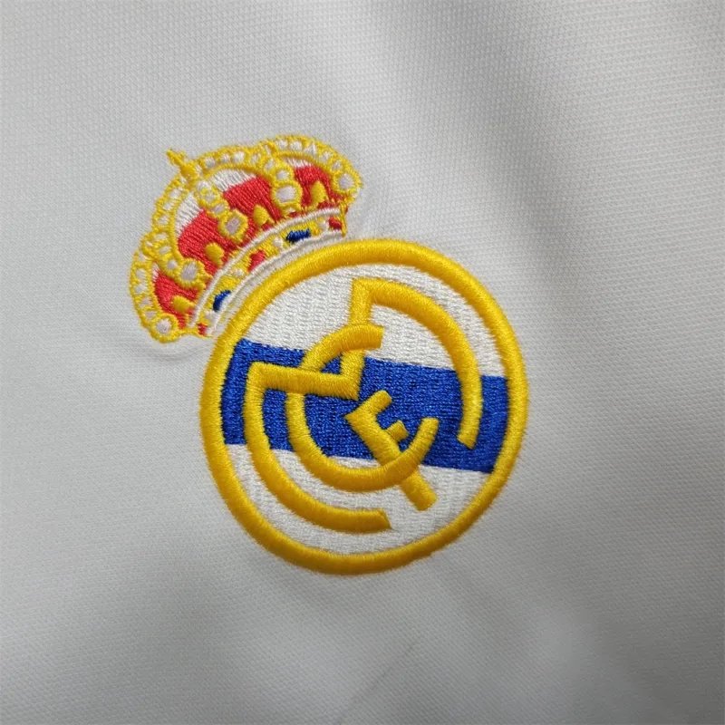 Real Madrid Retro Jersey Home Custom Soccer Shirt 2000-01