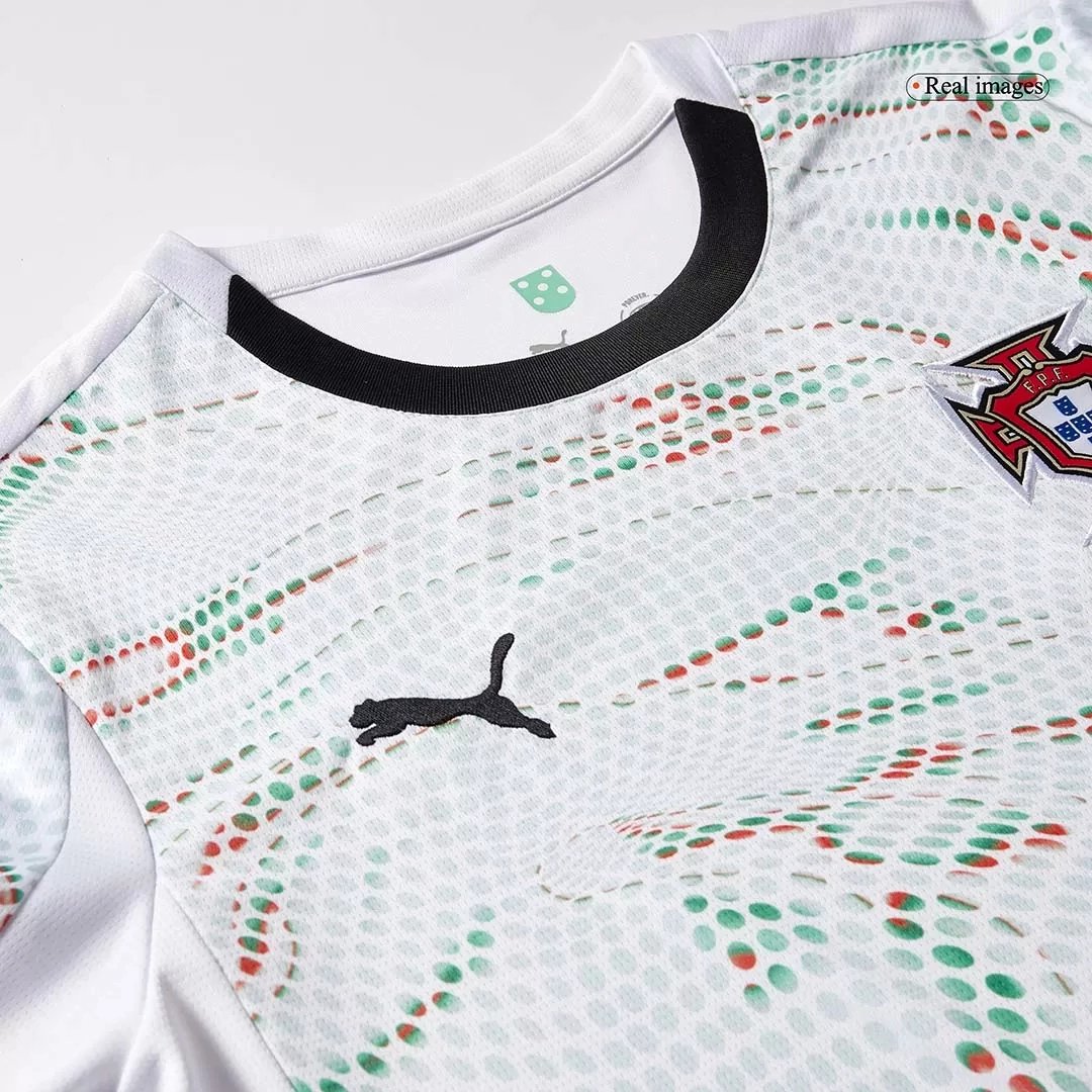 Portugal Soccer Jersey Away Long Sleeve Custom Shirt 2025