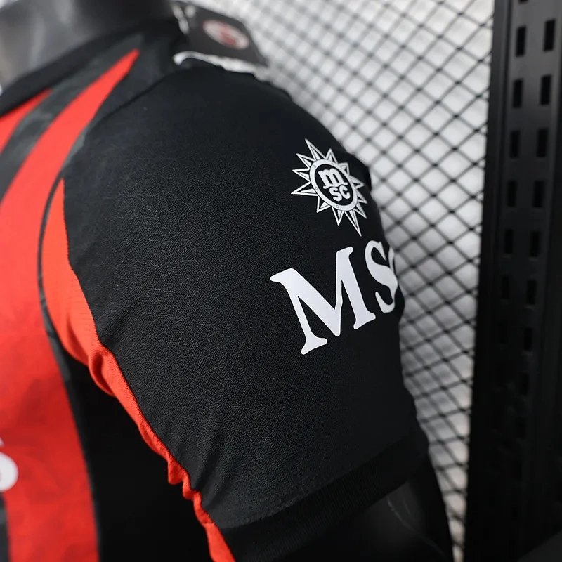 7c4df722076b09a5005e91dd9d45dc29a1239ae0 AC Milan Authentic Soccer Jersey Home Shirt 2025/26